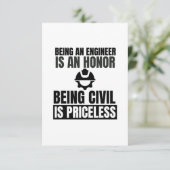 技術者は、市民としての名誉は価値である サンキューカード (スタンド正面)