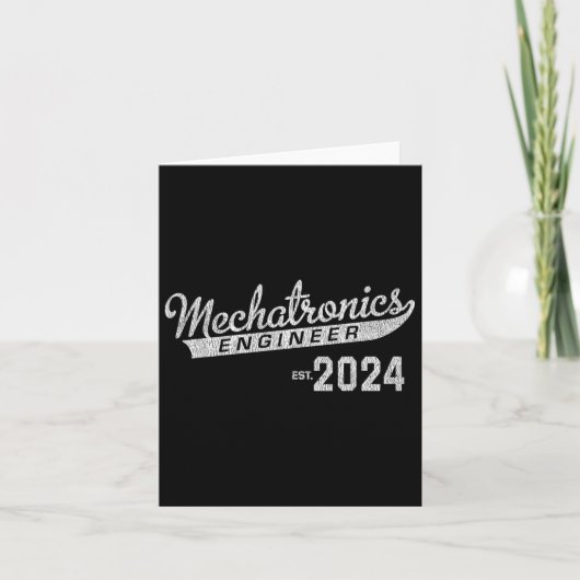 技術者卒業2024 カード (正面)