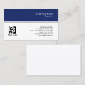 技術者技シンプル術ミニマルプロフェッショナル 名刺 (正面/裏面)