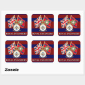 技術者王室の員 スクエアシール (シート)