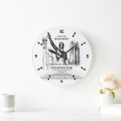 技術者規則 ラージ壁時計 (ホーム)