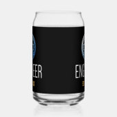 技術者設立、エンジニアリング卒業カスタム ガラス缶 (左)