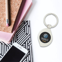 技術者設立、エンジニアリング卒業カスタム キーホルダー