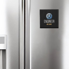 技術者設立、エンジニアリング卒業カスタム マグネット