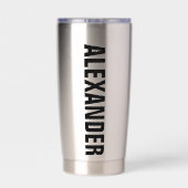 技術者設立、エンジニアリング卒業カスタム 保温保冷タンブラー (背面)