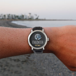 技術者設立、エンジニアリング卒業カスタム 腕時計