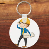 技術者 キーホルダー (正面)