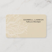 技術者 | ソフトウェア回路基板符号化装置 名刺 (正面)