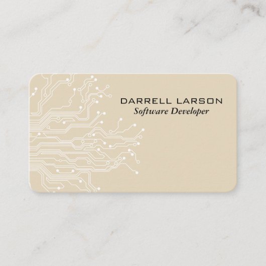 技術者 | ソフトウェア回路基板符号化装置 名刺 (正面)