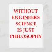 技術者 ポストカード (正面)