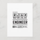 技術者 ポストカード (正面)