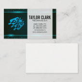 技術者 | マイクロチップ 名刺 (正面/裏面)