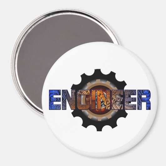 技術者 マグネット (正面/裏面)