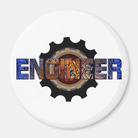 技術者 マグネット (正面)