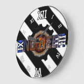 技術者 ラージ壁時計 (傾斜)