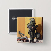 技術者 缶バッジ (正面&裏面)