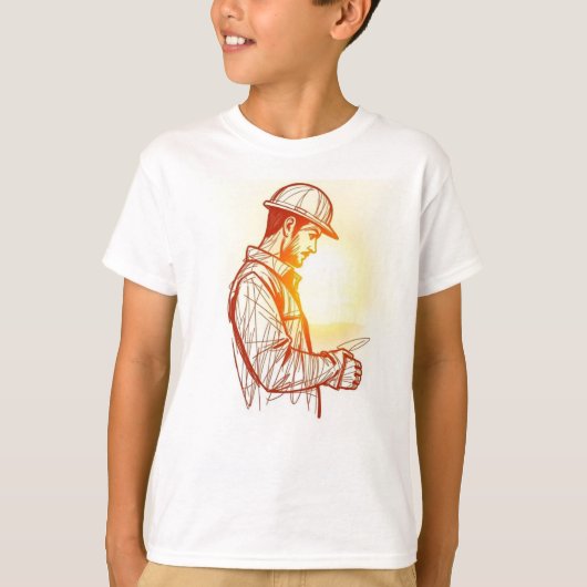 技術者 Tシャツ (正面)