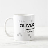 技術職モダン コーヒーマグカップ (左)