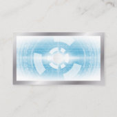 技術背景 |シルバー縁ど 名刺 (裏面)