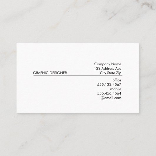 技術背景 名刺 (裏面)