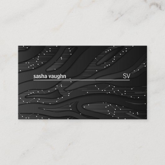 技術背景 名刺 (正面)