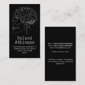 技術計算回路の頭脳の名刺 名刺 (正面/裏面)
