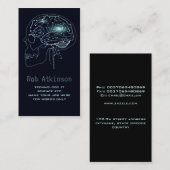 技術計算回路の頭脳の名刺 名刺 (正面/裏面)