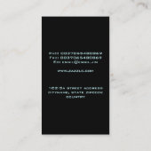 技術計算回路の頭脳の名刺 名刺 (裏面)