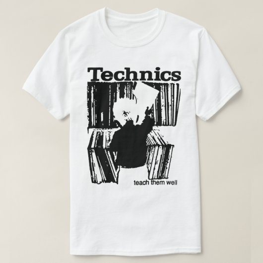 技術-それらをよく教えて下さい Tシャツ (デザイン正面)