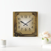 技術 スクエア壁時計 (ホーム)