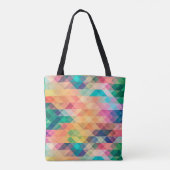 技術、ニットは、バッグを縫います トートバッグ (裏面)