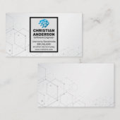 技術 | マイクロチップロゴ 名刺 (正面/裏面)