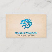 技術 | マイクロチップ 名刺 (正面)