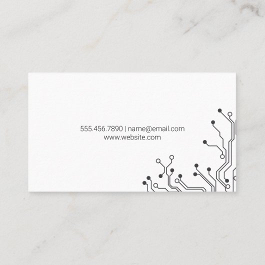 技術 | 回路基板 名刺 (裏面)