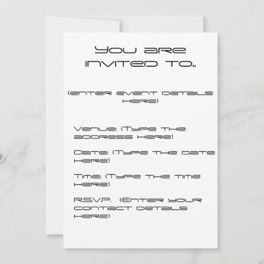 技術 招待状 (裏面)