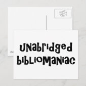 抄本狂 ポストカード (正面/裏面)