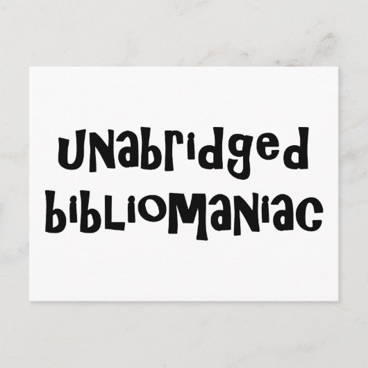 抄本狂 ポストカード (正面)