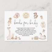 抑えたベビーおもちゃベビー用ぬいぐるみ本 エンクロージャーカード (正面)