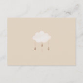 抑えたベビーおもちゃベビー用ぬいぐるみ本 エンクロージャーカード (裏面)