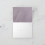 抑えた梅の金ゴールドモダンフレ結婚ームは感謝していあなた カード (内部)