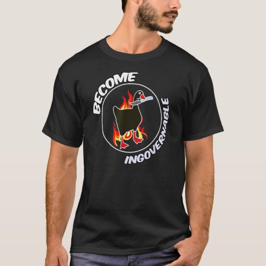 抑制できないトレンドミームTee 1 Tシャツ (正面)