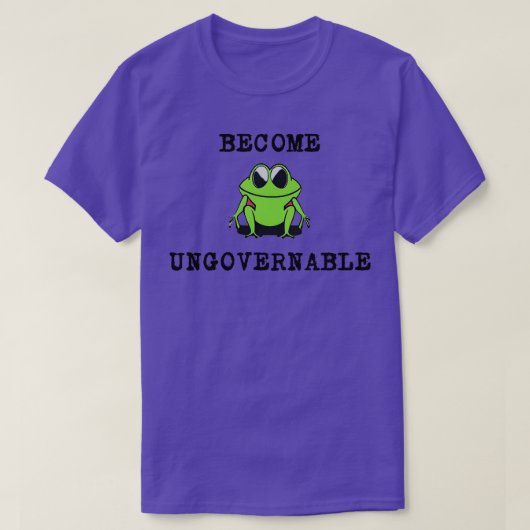 抑制できなくなる Tシャツ (デザイン正面)