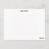 抑制薬 ポストカード (裏面)