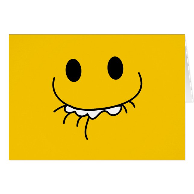 抑圧された笑い声の顔 (正面横)