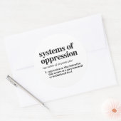 抑圧定義システム ラウンドシール (封筒)