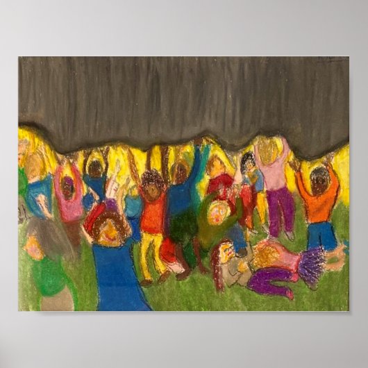 抑圧解除のために協力する人々 ポスター (正面)