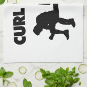 投げつけるまでカールして下さい キッチンタオル (折り畳み)