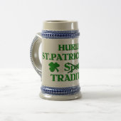 投げつける伝統 ビールジョッキ (正面左)