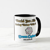 投げてみたい救か？ マグカップ (正面右)