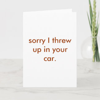 投げて下さい カード